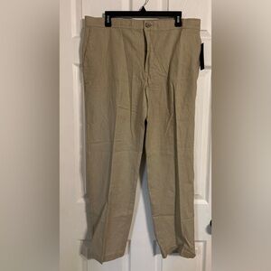 Marc Anthony Luxury Slim Fit Men’s Pants Khaki NWT